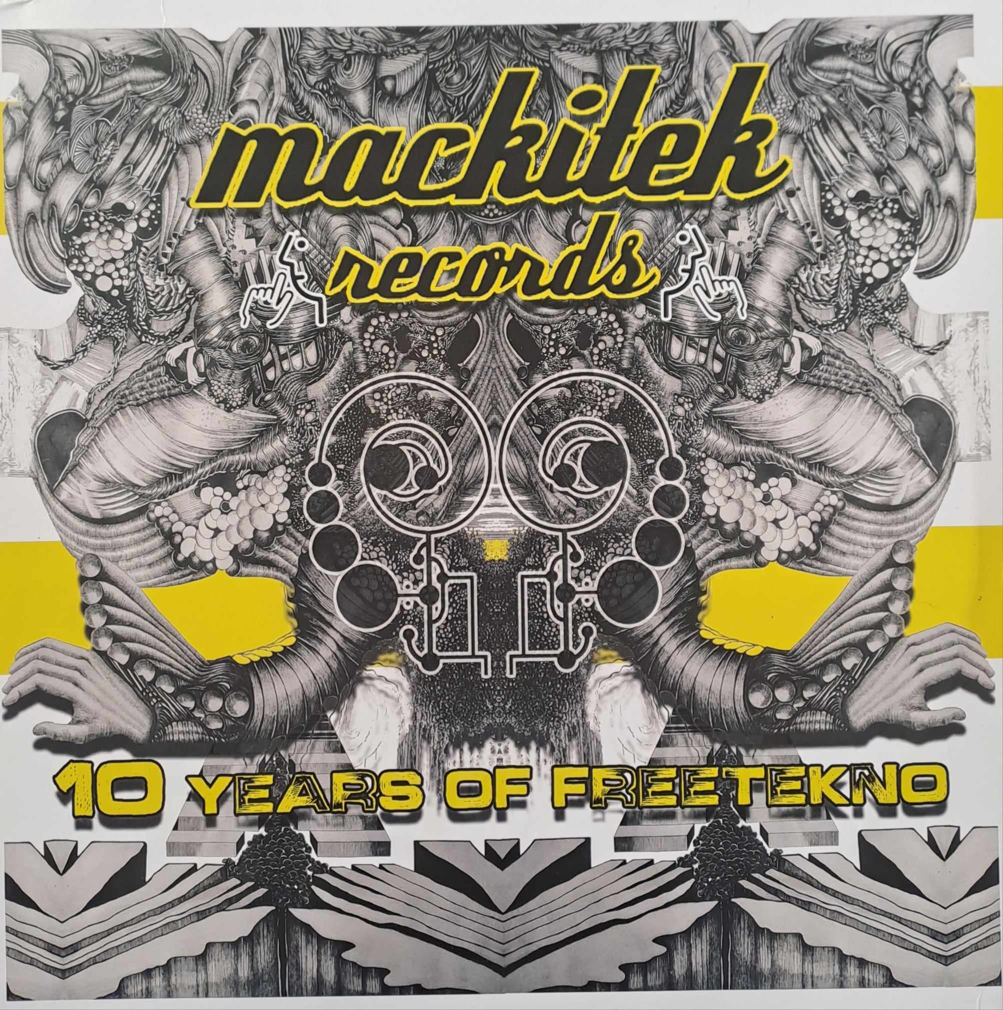 Mackitek Records 30 (double album) - vinyle freetekno